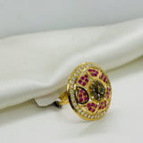 Royal Bloom Gold Ring