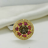 Royal Bloom Gold Ring